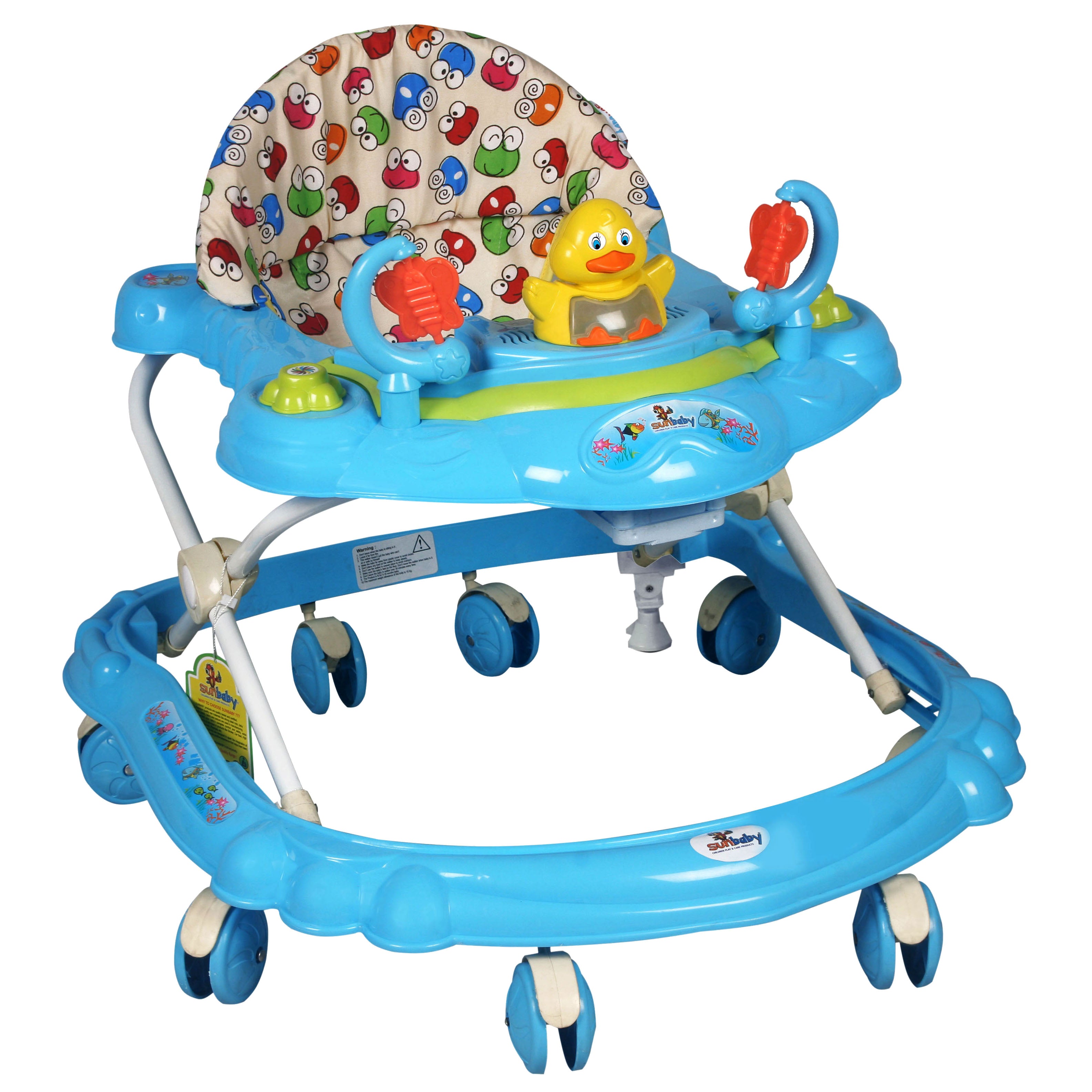 SUNBABY, High Quality Safety Standards Baby Walker, Height Adjustable ...