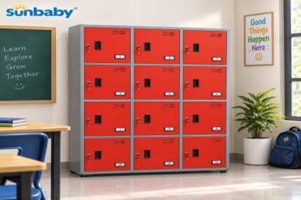 Sunbaby Secure Classroom Locker - 12 Compartment