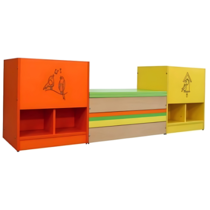 Orange and Yellow Island Reading Unit
