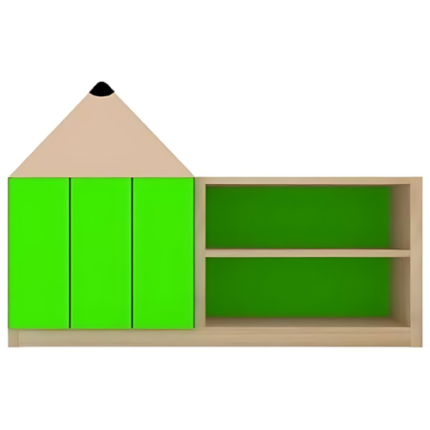Pencil Storage Unit - 2 Shelf (4 Colours)