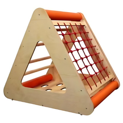 Triangle Climbing Frame with Rope Net