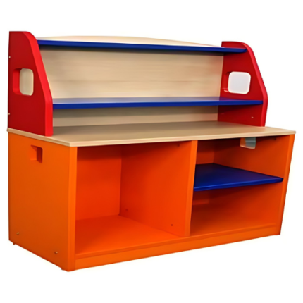 Play Kitchen Cabinet with Shelves