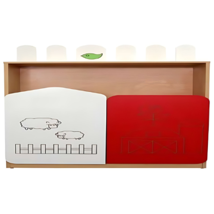 Farm Theme Storage Cabinet