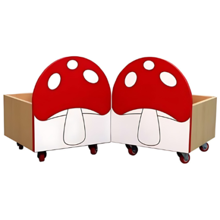 Mushroom Storage Trolley - Double