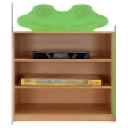 Frog Topper Storage Shelf