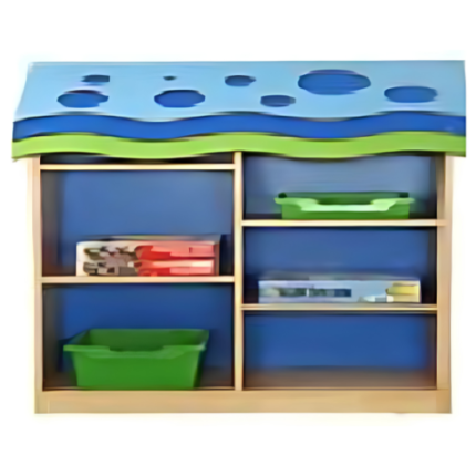Wave Top Hut Storage Shelf