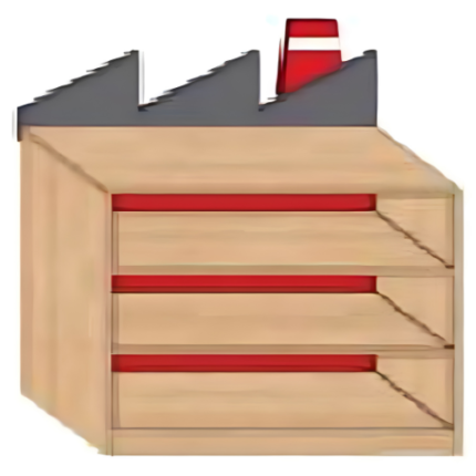 Factory Theme Storage Shelf