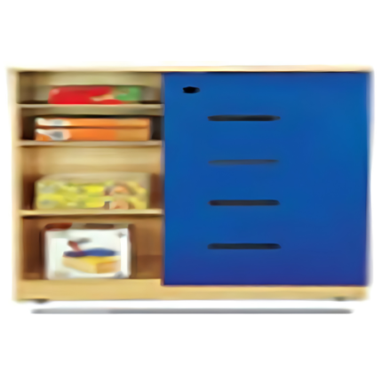 Blue Groove Door Storage Cabinet