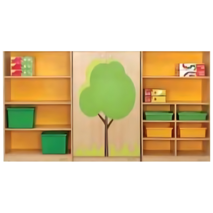 Tree Theme Storage Wall Unit