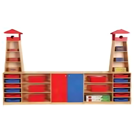 Lighthouse Storage Wall Unit